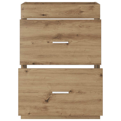 vidaXL Bathroom Under Sink Cabinet Artisan Oak 56 x 37.5 x 81 cm