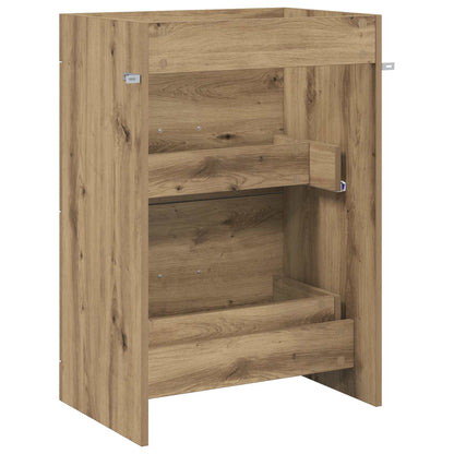 vidaXL Bathroom Under Sink Cabinet Artisan Oak 56 x 37.5 x 81 cm