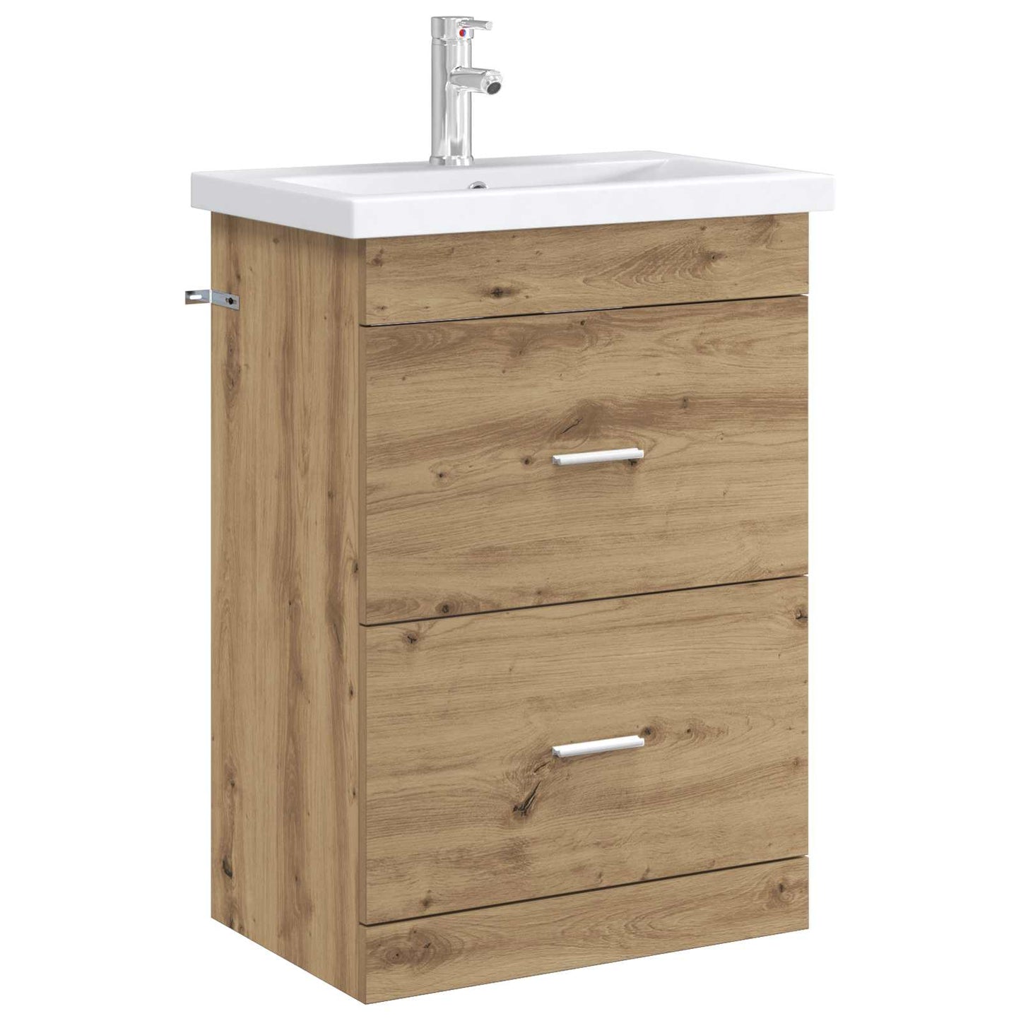 vidaXL Bathroom Under Sink Cabinet Artisan Oak 56 x 37.5 x 81 cm