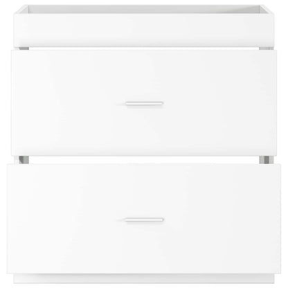 vidaXL Bathroom Under Sink Cabinet White 78.5 x 37.5 x 81 cm