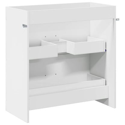 vidaXL Bathroom Under Sink Cabinet White 78.5 x 37.5 x 81 cm