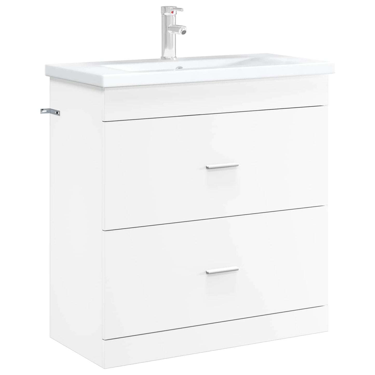 vidaXL Bathroom Under Sink Cabinet White 78.5 x 37.5 x 81 cm