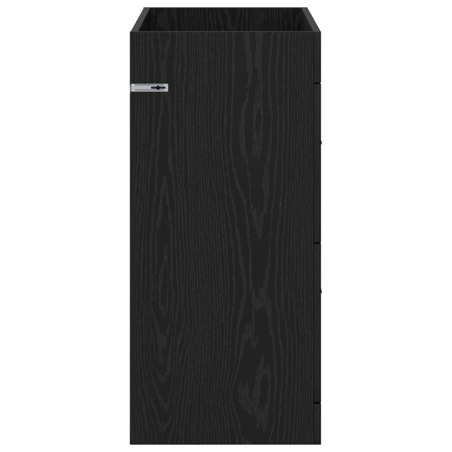 vidaXL Bathroom Under Sink Cabinet Black Oak 78.5 x 37.5 x 81 cm