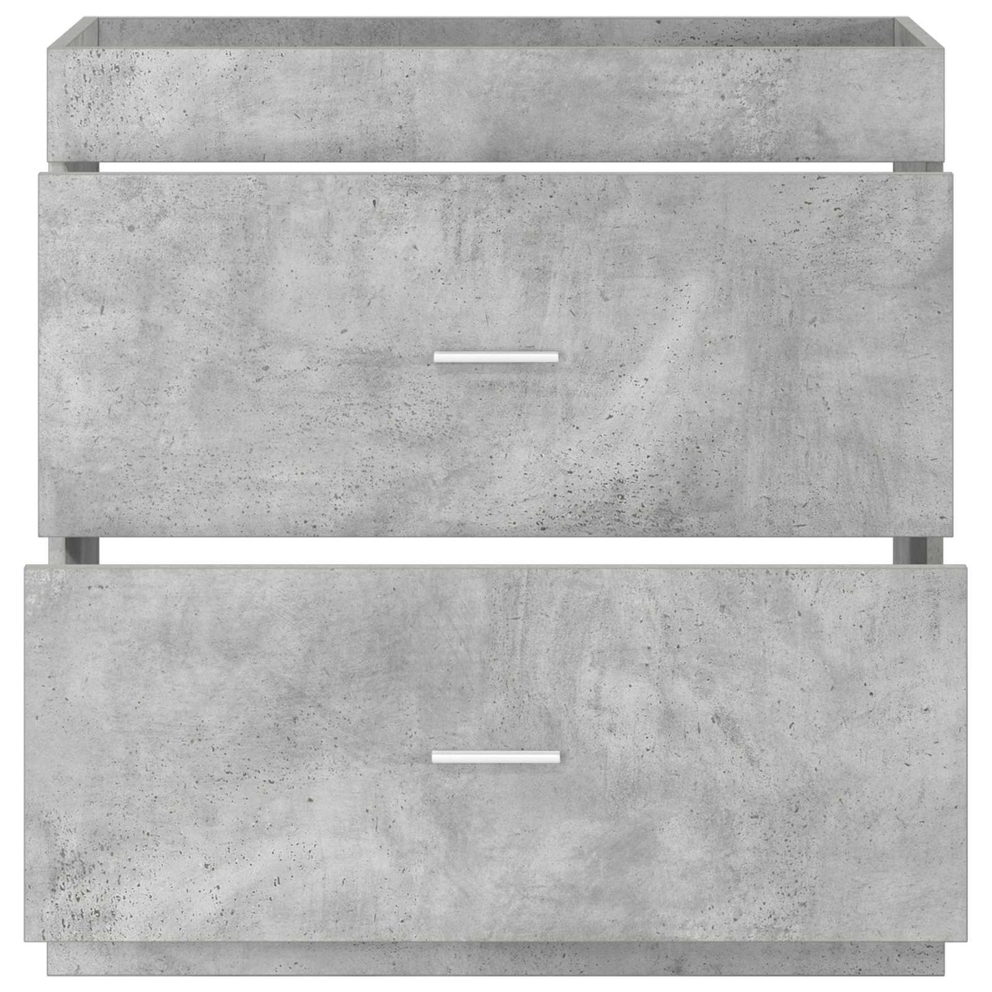 vidaXL Bathroom Under Sink Cabinet Concrete Grey 78.5 x 37.5 x 81 cm