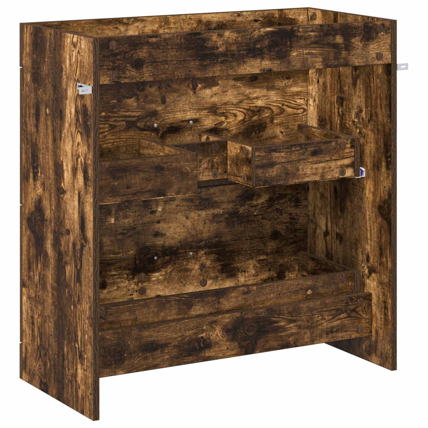 vidaXL Bathroom Under Sink Cabinet Smoked Oak 78.5 x 37.5 x 81 cm