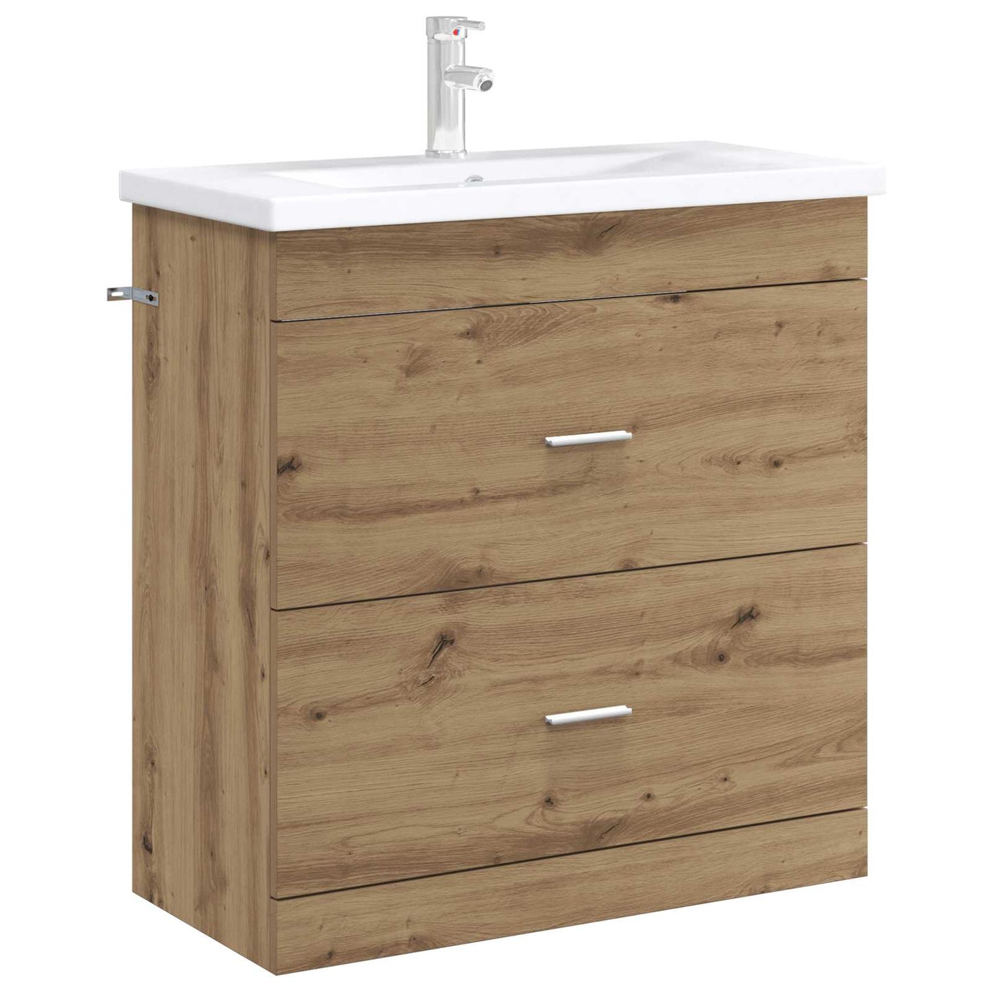 vidaXL Bathroom Under Sink Cabinet Artisan Oak 78.5 x 37.5 x 81 cm