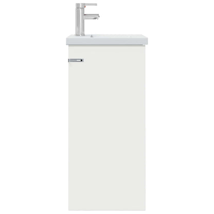 vidaXL Bathroom Vanity with Sink White 42 x 40 x 84.5 cm