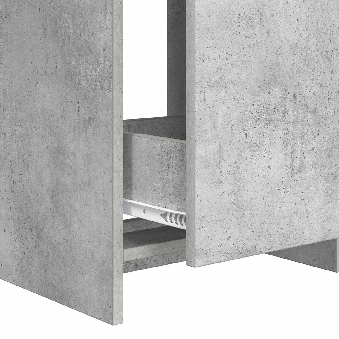 vidaXL Bathroom Vanity with Sink Concrete Grey 42 x 40 x 84.5 cm