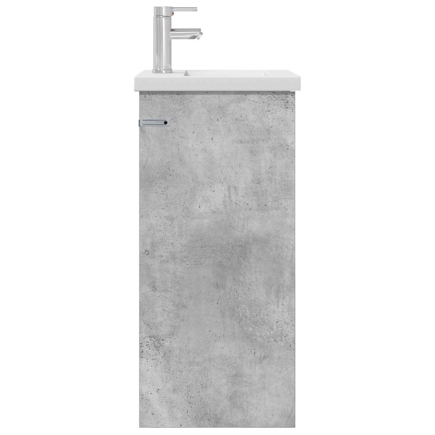 vidaXL Bathroom Vanity with Sink Concrete Grey 42 x 40 x 84.5 cm