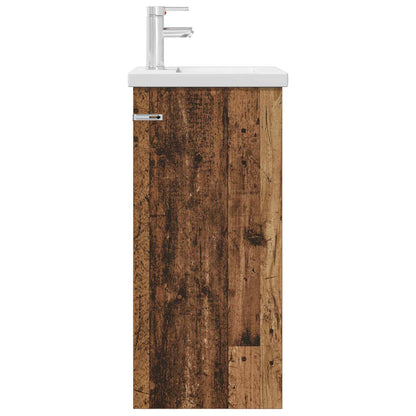 vidaXL Bathroom Vanity with Sink Old Wood 42 x 40 x 84.5 cm
