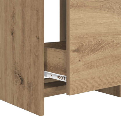 vidaXL Bathroom Vanity with Sink Artisan Oak 42 x 40 x 84.5 cm