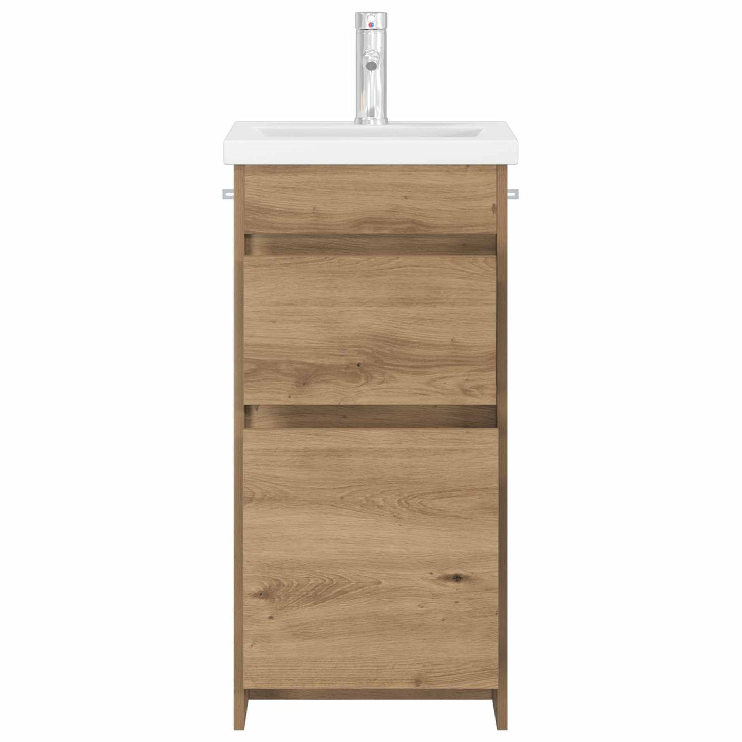 vidaXL Bathroom Vanity with Sink Artisan Oak 42 x 40 x 84.5 cm