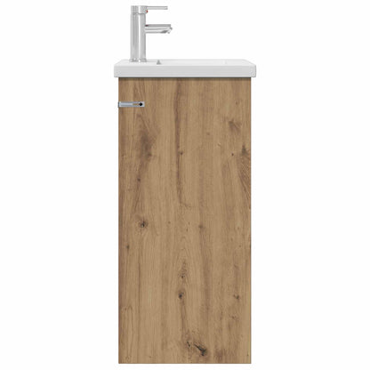 vidaXL Bathroom Vanity with Sink Artisan Oak 42 x 40 x 84.5 cm