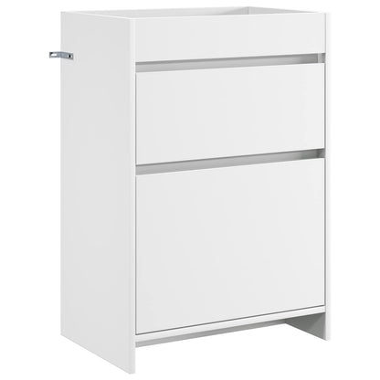 vidaXL Bathroom Under Sink Cabinet White 56 x 37.5 x 81 cm