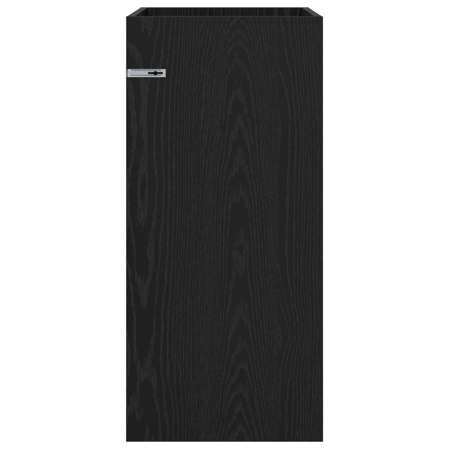 vidaXL Bathroom Under Sink Cabinet Black Oak 56 x 37.5 x 81 cm