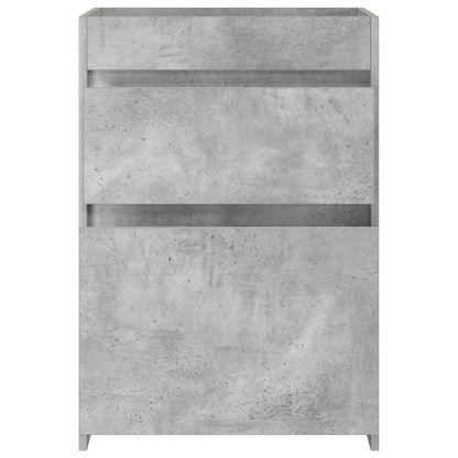 vidaXL Bathroom Under Sink Cabinet Concrete Grey 56 x 37.5 x 81 cm