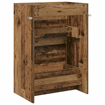vidaXL Bathroom Under Sink Cabinet Old Wood 56 x 37.5 x 81 cm