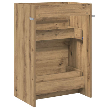 vidaXL Bathroom Under Sink Cabinet Artisan Oak 56 x 37.5 x 81 cm