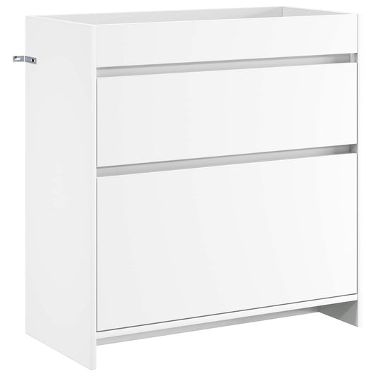 vidaXL Bathroom Under Sink Cabinet White 78.5 x 37.5 x 81 cm