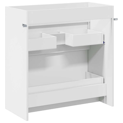 vidaXL Bathroom Under Sink Cabinet White 78.5 x 37.5 x 81 cm