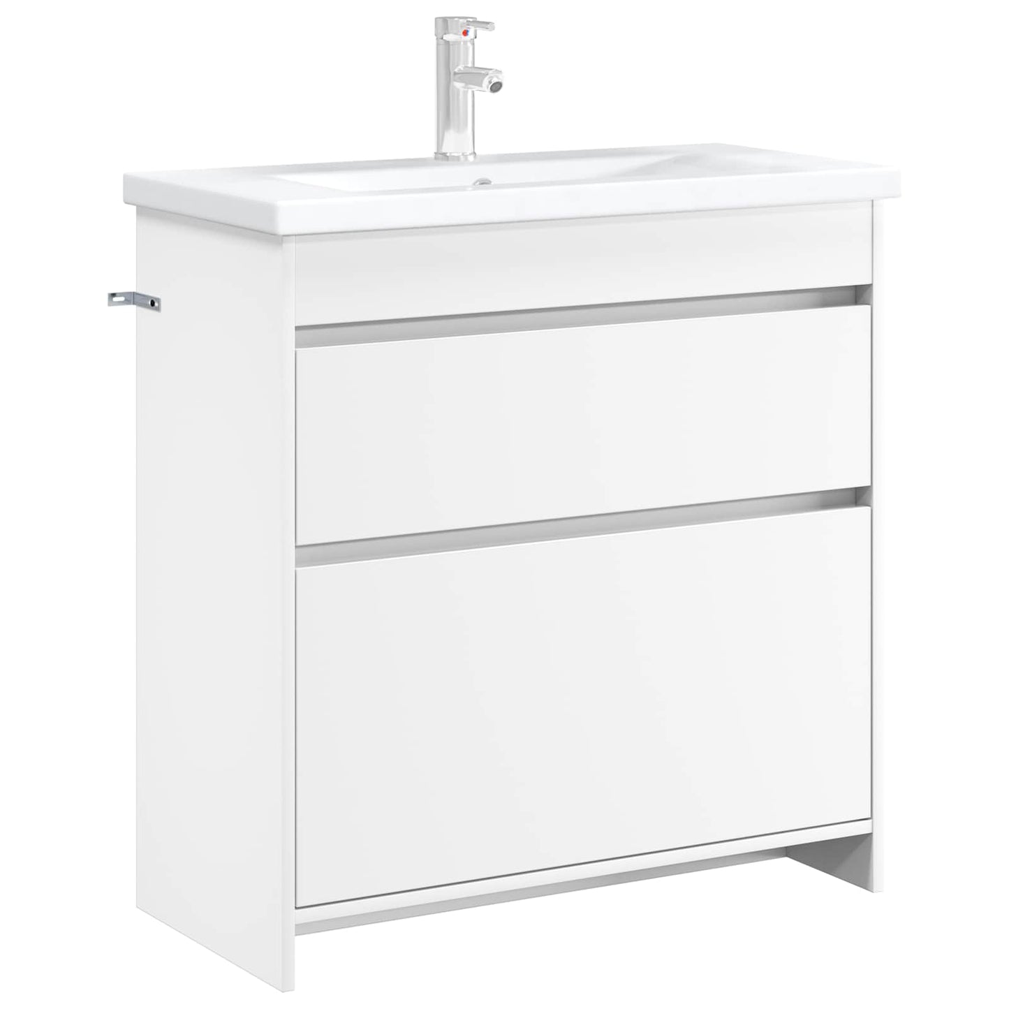vidaXL Bathroom Under Sink Cabinet White 78.5 x 37.5 x 81 cm