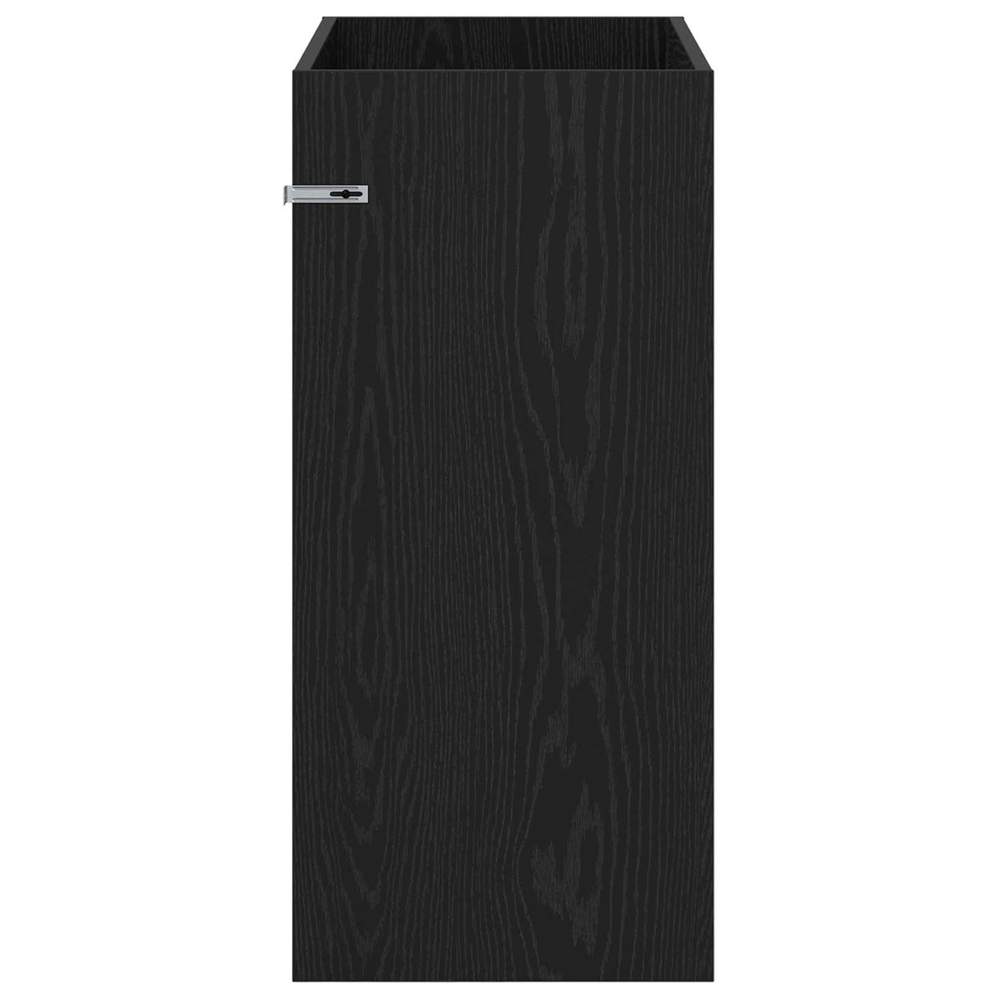vidaXL Bathroom Under Sink Cabinet Black Oak 78.5 x 37.5 x 81 cm