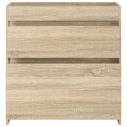 vidaXL Bathroom Under Sink Cabinet Sonoma Oak 78.5 x 37.5 x 81 cm