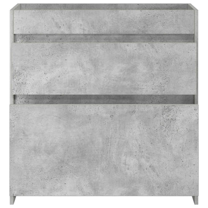 vidaXL Bathroom Under Sink Cabinet Concrete Grey 78.5 x 37.5 x 81 cm