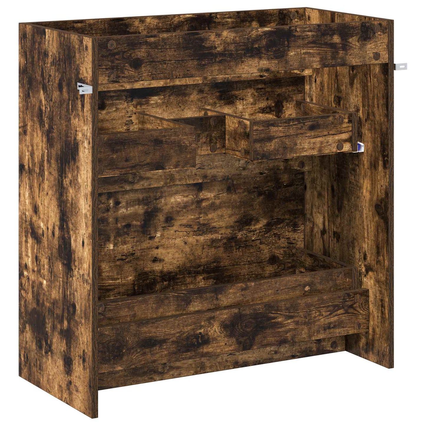 vidaXL Bathroom Under Sink Cabinet Smoked Oak 78.5 x 37.5 x 81 cm