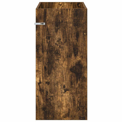 vidaXL Bathroom Under Sink Cabinet Smoked Oak 78.5 x 37.5 x 81 cm