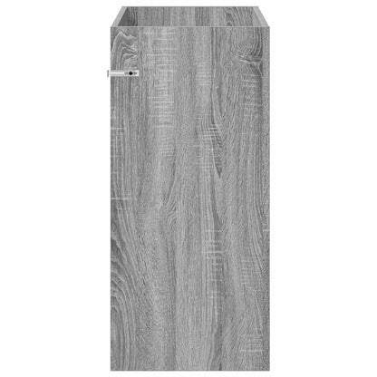 vidaXL Bathroom Under Sink Cabinet Grey Sonoma 78.5 x 37.5 x 81 cm