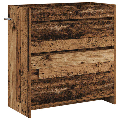 vidaXL Bathroom Under Sink Cabinet Old Wood 78.5 x 37.5 x 81 cm