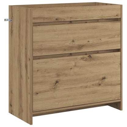 vidaXL Bathroom Under Sink Cabinet Artisan Oak 78.5 x 37.5 x 81 cm