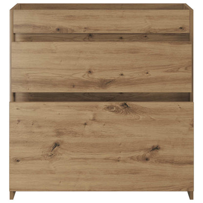 vidaXL Bathroom Under Sink Cabinet Artisan Oak 78.5 x 37.5 x 81 cm