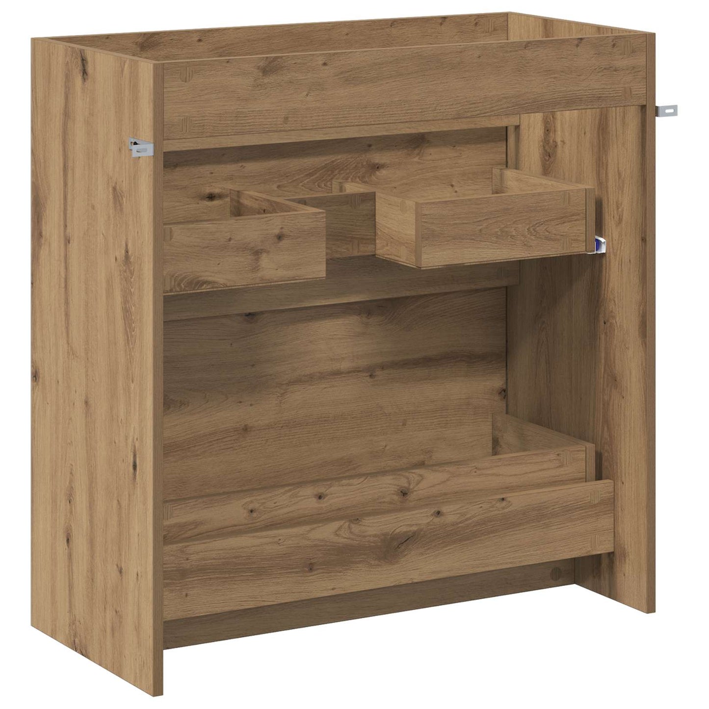 vidaXL Bathroom Under Sink Cabinet Artisan Oak 78.5 x 37.5 x 81 cm