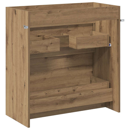 vidaXL Bathroom Under Sink Cabinet Artisan Oak 78.5 x 37.5 x 81 cm