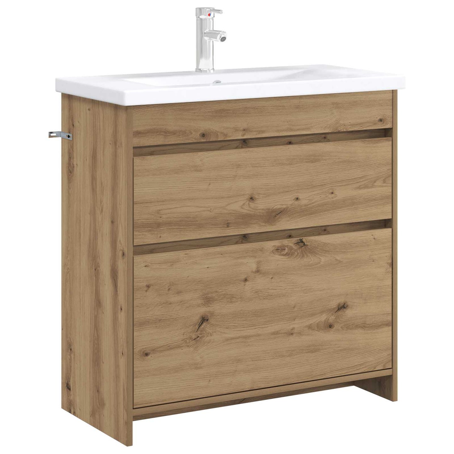 vidaXL Bathroom Under Sink Cabinet Artisan Oak 78.5 x 37.5 x 81 cm