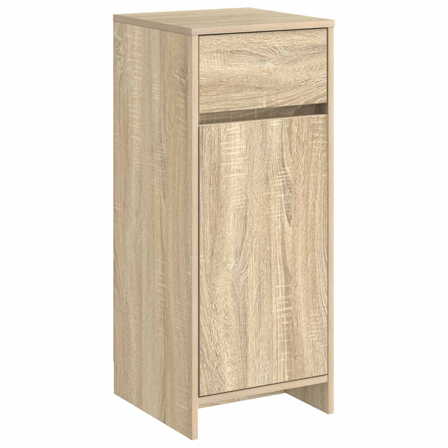 vidaXL Bathroom Cabinet Sonoma Oak 35 x 36.5 x 85 cm Engineered Wood