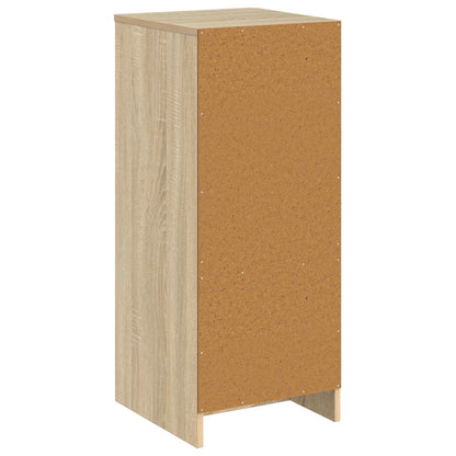 vidaXL Bathroom Cabinet Sonoma Oak 35 x 36.5 x 85 cm Engineered Wood
