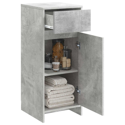 vidaXL Bathroom Cabinet Concrete Grey 35 x 36.5 x 85 cm