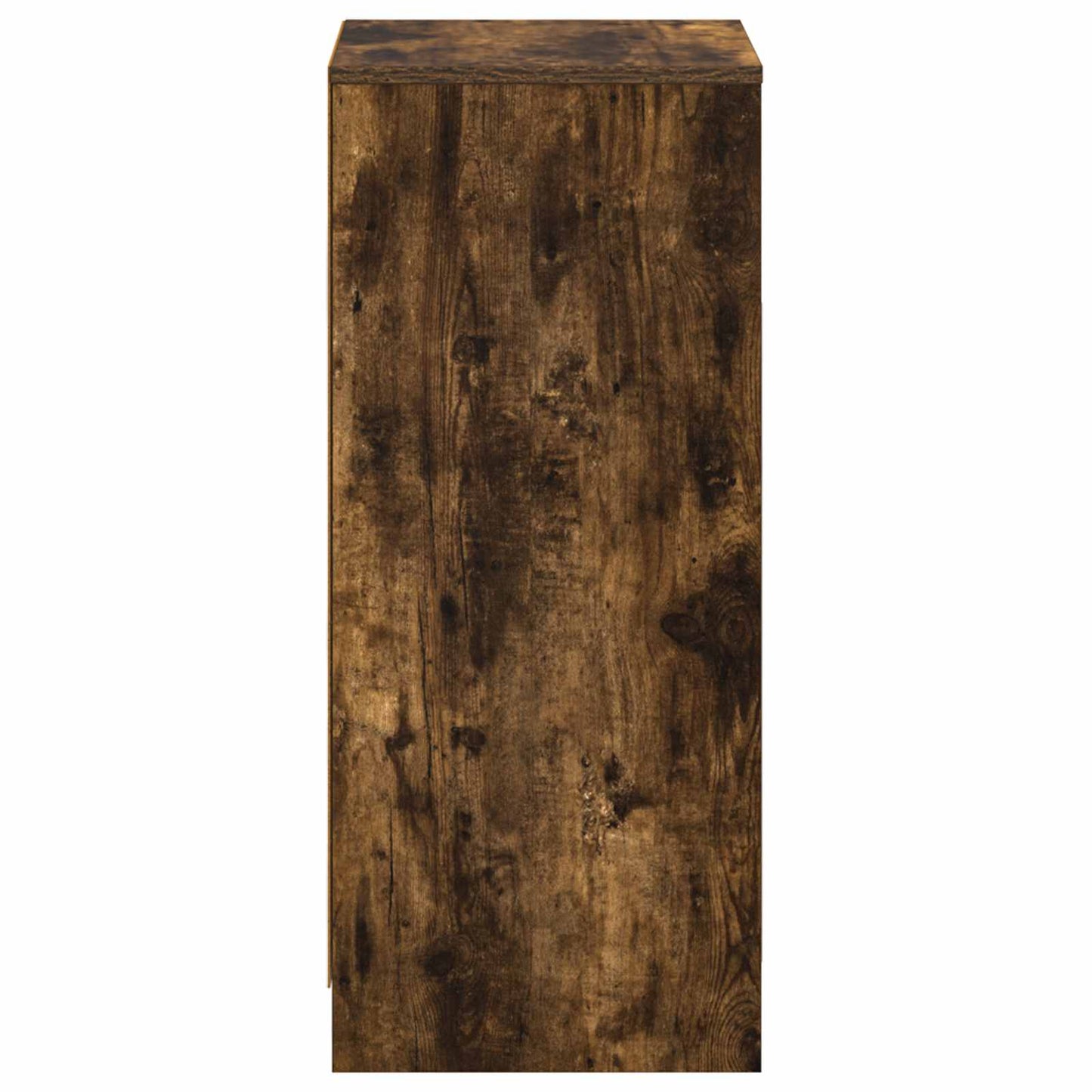 vidaXL Bathroom Cabinet Smoked Oak 35 x 36.5 x 85 cm Engineered Wood