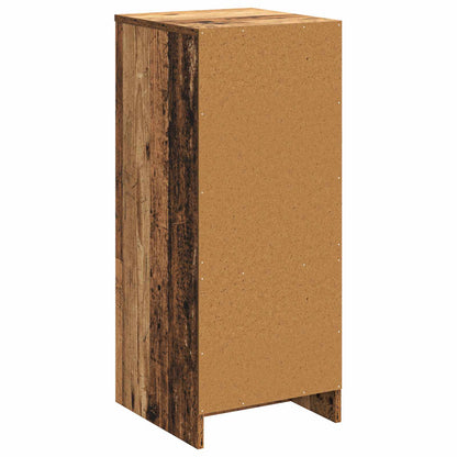 vidaXL Bathroom Cabinet Old Wood 35 x 36.5 x 85 cm Engineered Wood