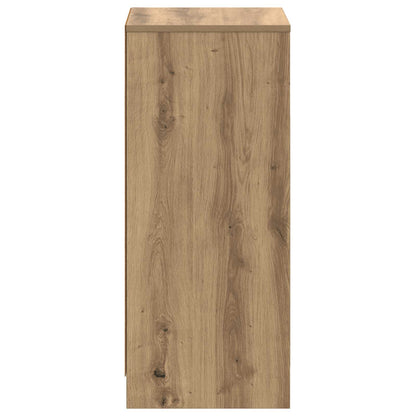 vidaXL Bathroom Cabinet Artisan Oak 35 x 36.5 x 85 cm Engineered Wood
