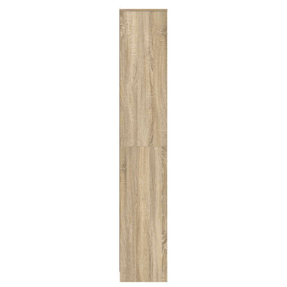 vidaXL Bathroom Cabinet Sonoma Oak 30 x 33 x 190 cm Engineered Wood