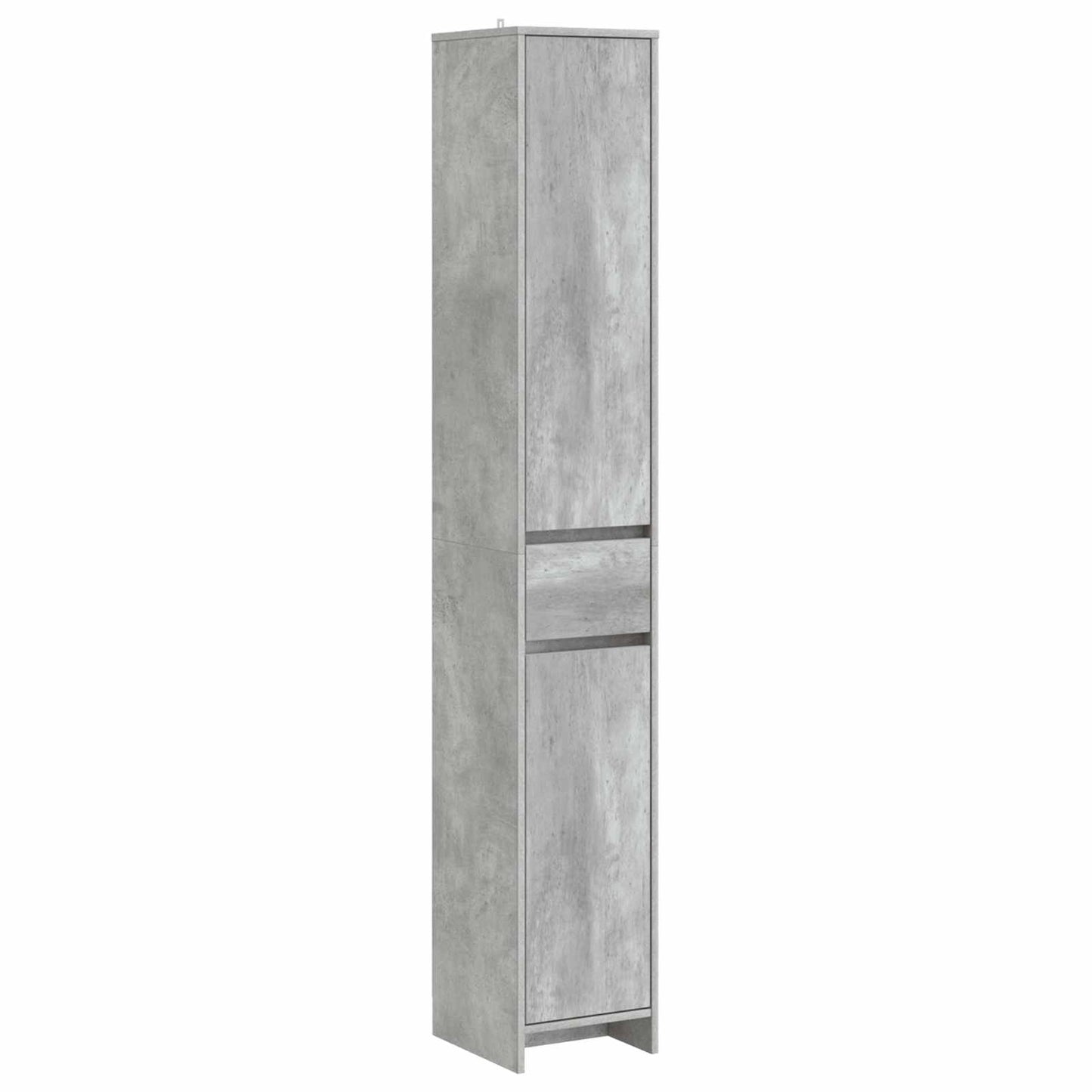 vidaXL Bathroom Cabinet Concrete Grey 30 x 33 x 190 cm Engineered Wood