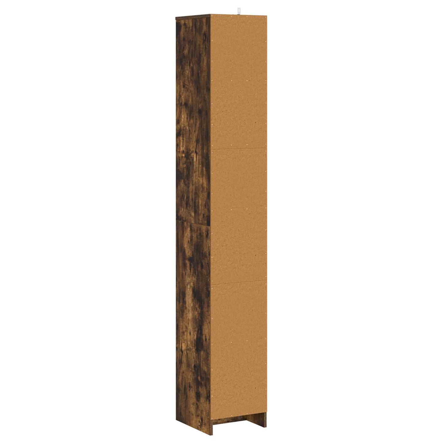 vidaXL Bathroom Cabinet Smoked Oak 30 x 33 x 190 cm Engineered Wood