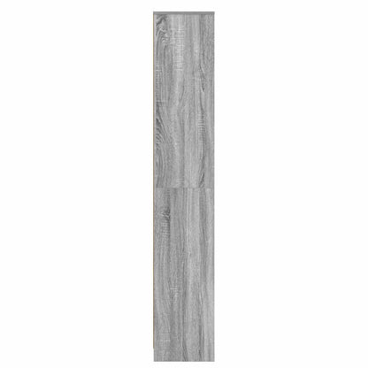 vidaXL Bathroom Cabinet Grey Sonoma 30 x 33 x 190 cm Engineered Wood