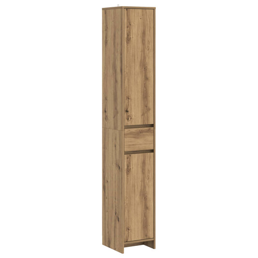 vidaXL Bathroom Cabinet Artisan Oak 30 x 33 x 190 cm Engineered Wood