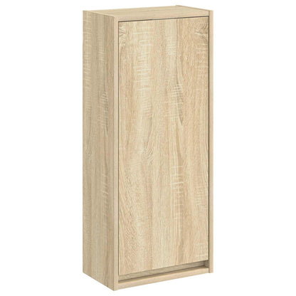 vidaXL Wall-mounted Sink Vanity Sonoma Oak 35 x 20 x 81 cm