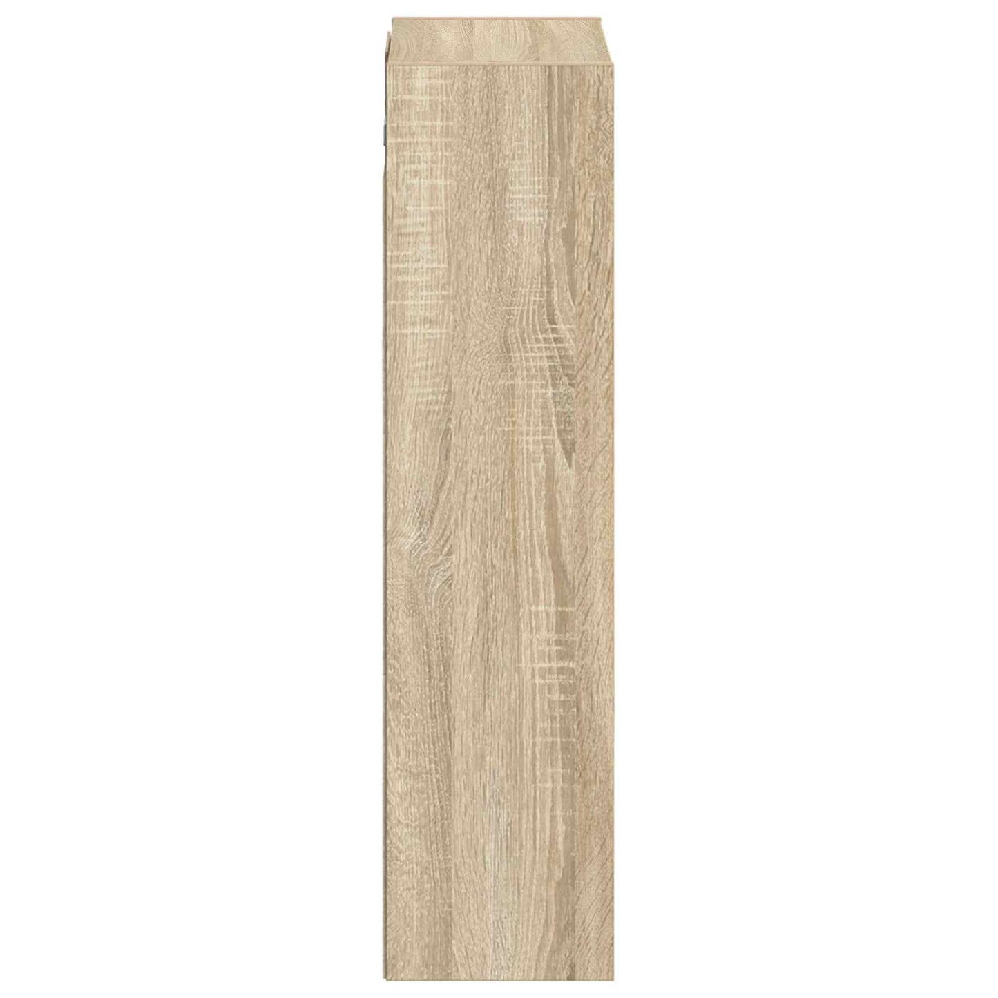 vidaXL Wall-mounted Sink Vanity Sonoma Oak 35 x 20 x 81 cm